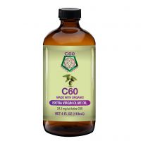 C60 in Organic Extra Virgin Olive Oil - 4 oz.